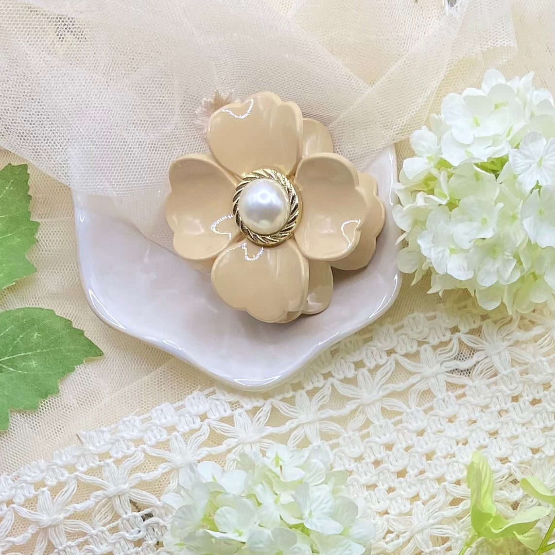 Flower Hair Claw
