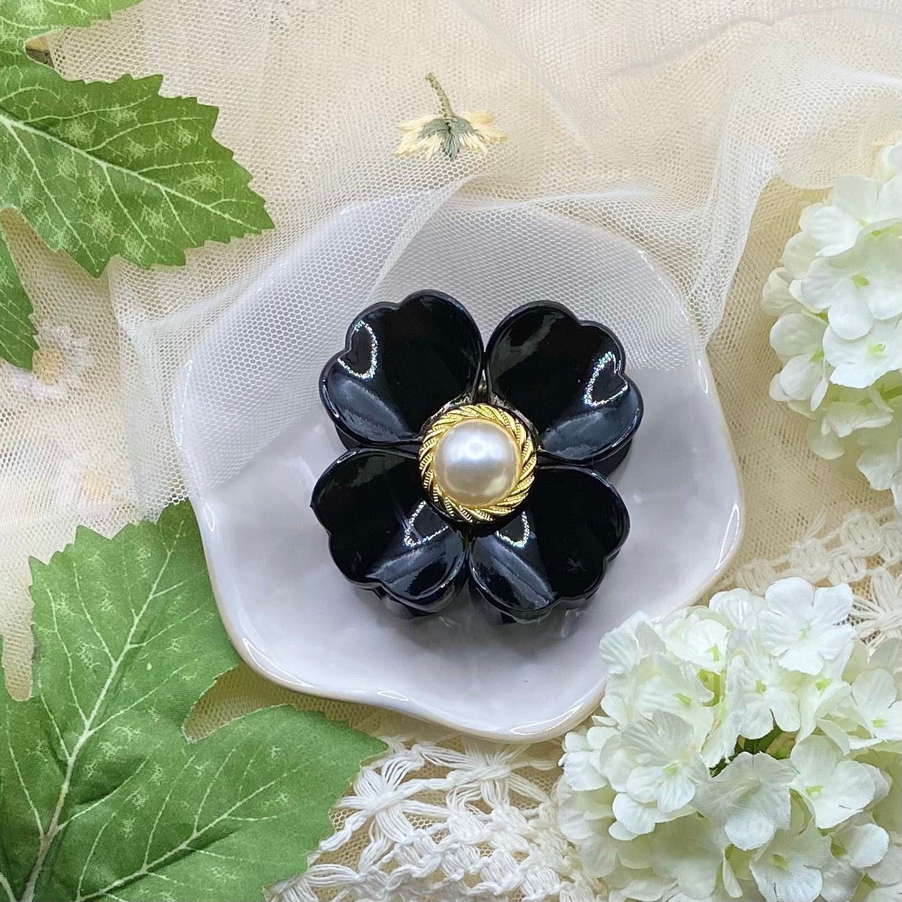 Flower Hair Claw