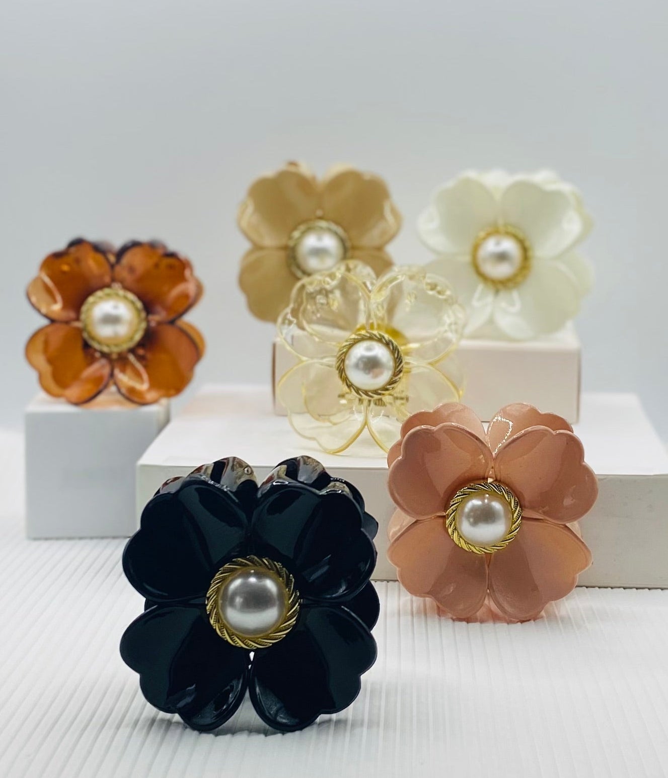 Flower Hair Claw