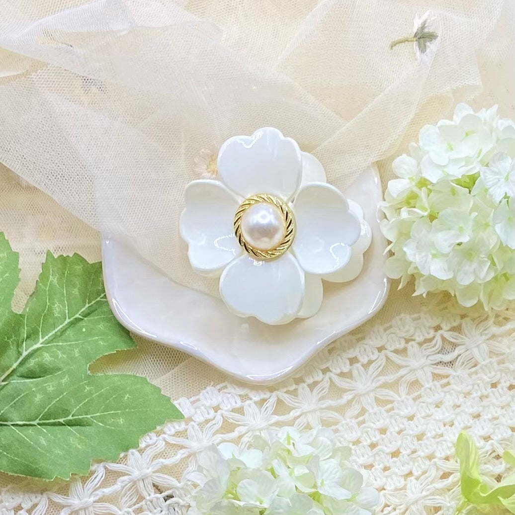 Flower Hair Claw