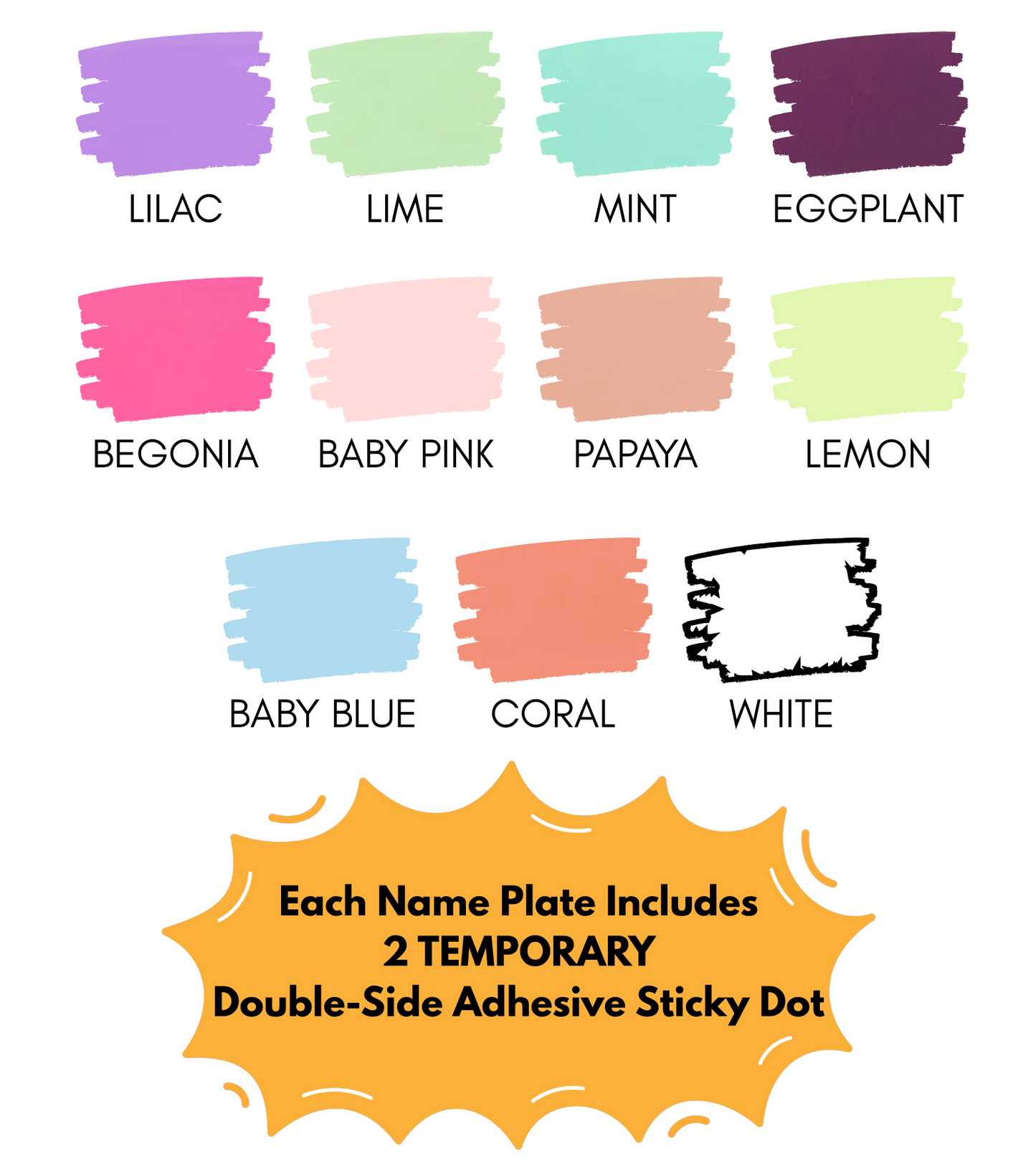 Scalloped Stanley Name Plate | Stanley Topper 30oz H2.0 Accessory