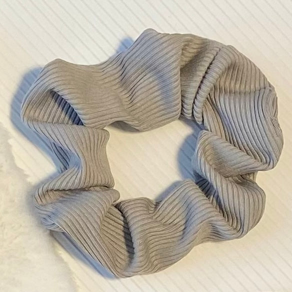 Waffle Texture Scrunchies: Cozy Comfort, Chic Style